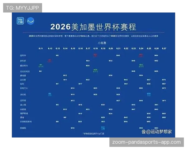 2026世界杯赛程全景分析